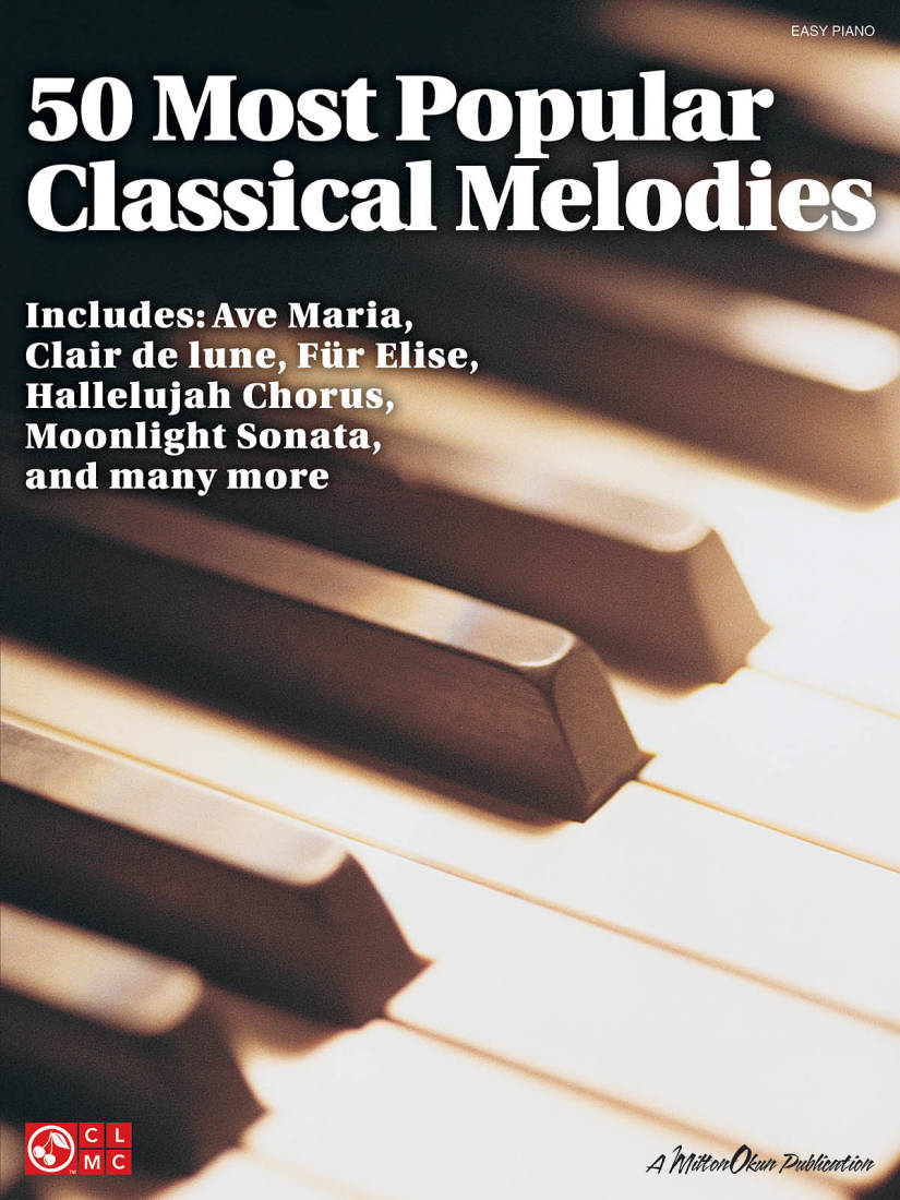 50 Most Popular Classical Melodies - Easy Piano - Book