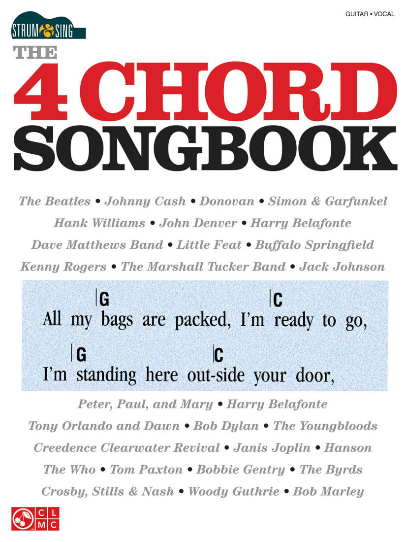 The 4 Chord Songbook: Strum & Sing - Guitar/Vocal - Book
