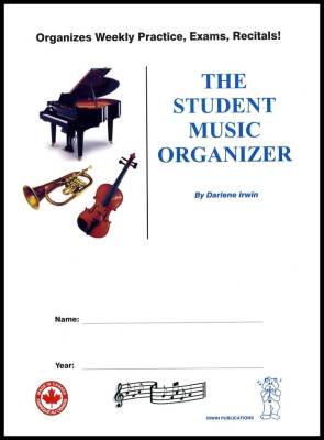 Darlene Irwin - The Student Music Organizer: The Complete Dictation Book - Irwin - Book