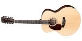 Martin Guitars - Grand J-16E 12-String Acoustic/Electric Guitar with Case - Left-Handed