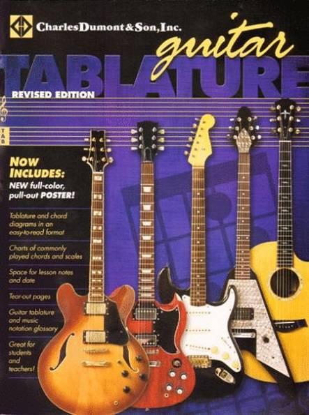 Guitar Tablature Book (Revised Edition) - Guitar - Book