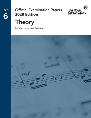 RCM Official Examination Papers, 2020 Edition: Level 6 Theory - Book