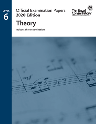 Frederick Harris Music Company - RCM Official Examination Papers, 2020 Edition: Level 6 Theory - Book