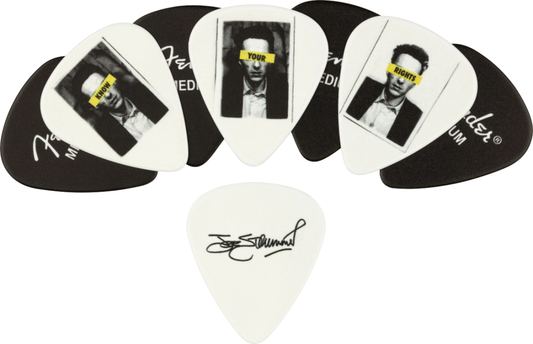 Joe Strummer Pick Tin, Medium (8)