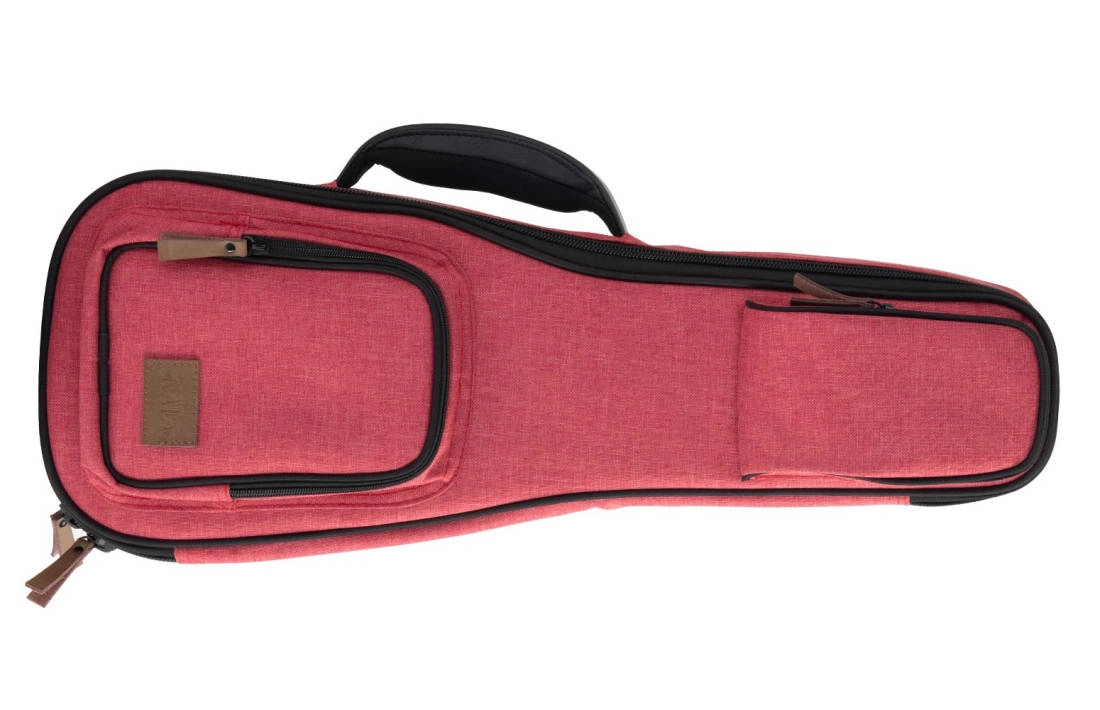 Sonoma Coast Ukulele Case for Baritone / U Bass - Russian River Red