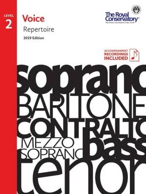 Frederick Harris Music Company - RCM Voice Repertoire Level 2, 2019 Edition - Voice - Book