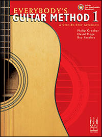FJH Music Company - Everybodys Guitar Method, Book 1 - Groeber/Hoge/Sanchez - Guitar - Book