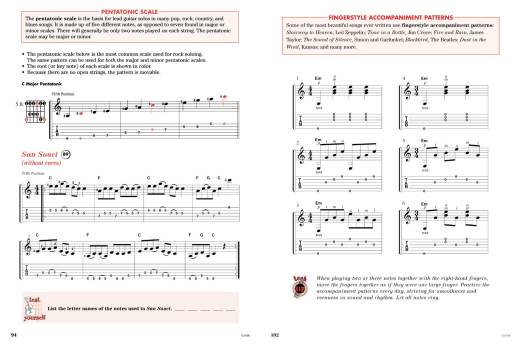 Everybody\'s Guitar Tablature Method - Groeger/Hoge/Sanchez - Book/Audio Online