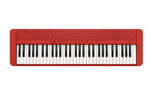 CT-S1 61-Key Portable Keyboard - Red