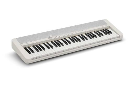 CT-S1 61-Key Portable Keyboard - White
