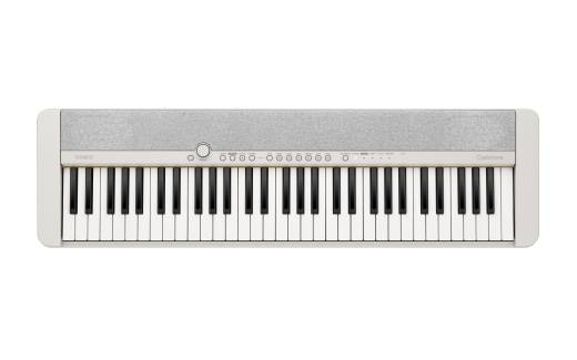 Casio - CT-S1 61-Key Portable Keyboard - White