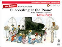 FJH Music Company - Succeeding at the Piano Lesson and Technique Book, Preparatory (2nd edition) - Marlais - Piano - Book/Audio Online