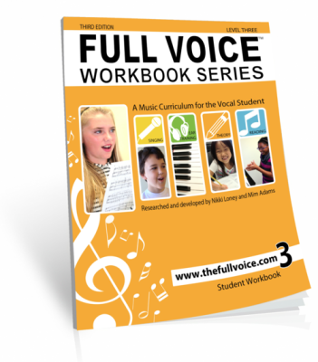 Full Voice Student Workbook, Level 3 (3rd Edition) - Loney/Adams - Voice - Book