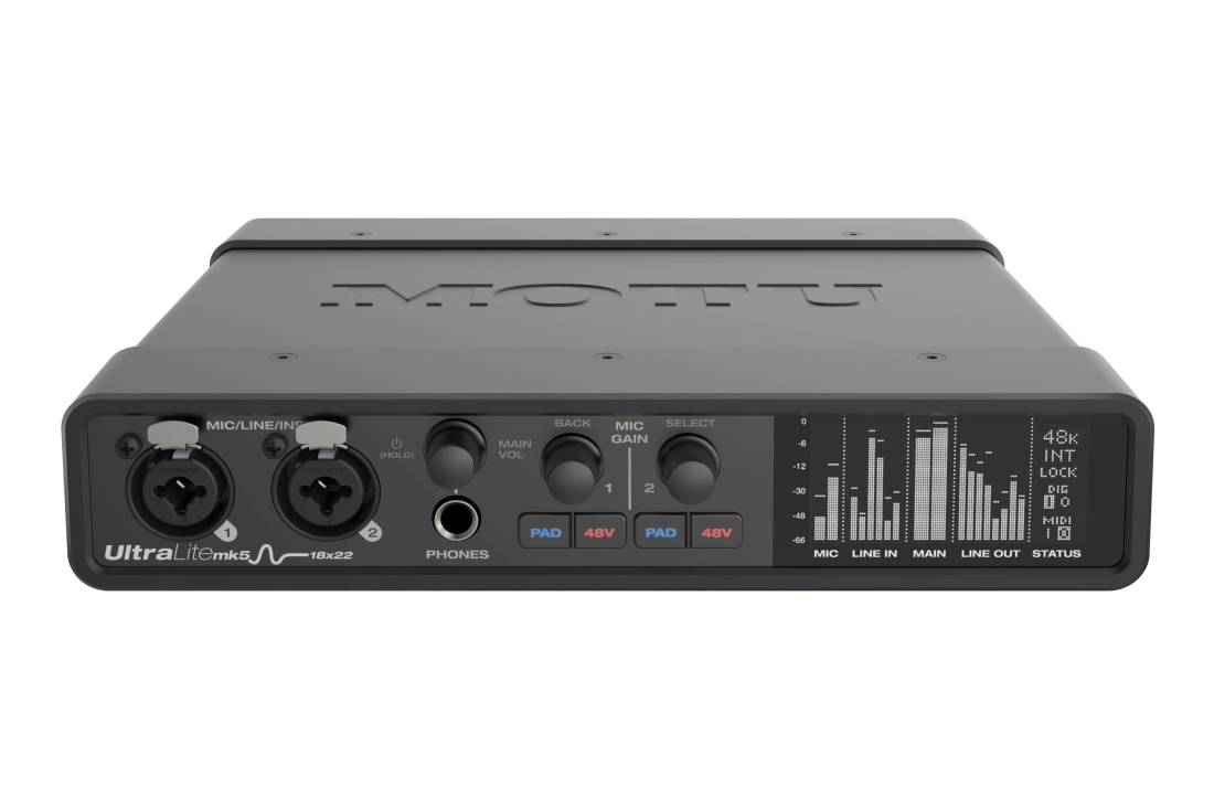 UltraLite mk5 18x22 USB Audio Interface with DSP, Mixing and Effects