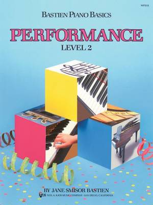 Kjos Music - Bastien Piano Basics: Performance, Level 2 - Bastien - Piano - Livre
