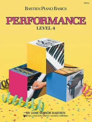 Kjos Music - Bastien Piano Basics: Performance, Level 4 - Bastien - Piano - Book