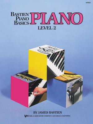 Kjos Music - Bastien Piano Basics: Piano, Level 2 - Bastien - Piano - Livre
