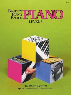 Kjos Music - Bastien Piano Basics: Piano, Level 3 - Bastien - Piano - Book