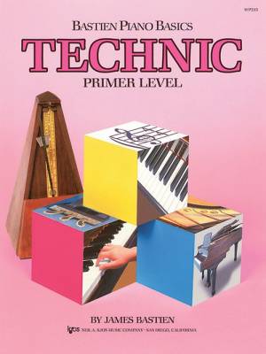 Kjos Music - Bastien Piano Basics: Technic, Primer Level - Bastien - Piano - Livre

