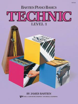Bastien Piano Basics: Technic, Level 1 - Bastien - Piano - Book