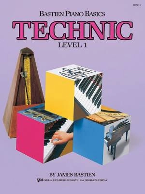 Kjos Music - Bastien Piano Basics: Technic, Level 1 - Bastien - Piano - Book