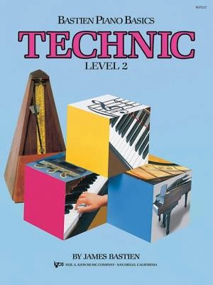 Kjos Music - Bastien Piano Basics: Technic, Level 2 - Bastien - Piano - Book