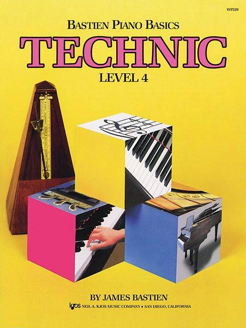 Bastien Piano Basics: Technic, Level 4 - Bastien - Piano - Book