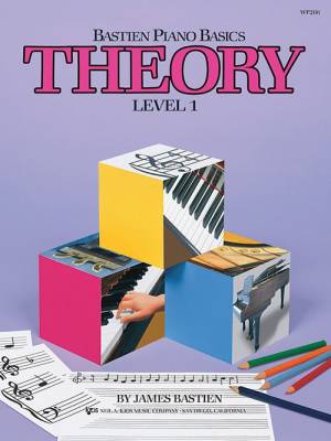 Bastien Piano Basics: Theory, Level 1 - Bastien - Piano - Book