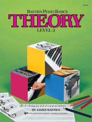 Bastien Piano Basics: Theory, Level 3 - Bastien - Piano - Book