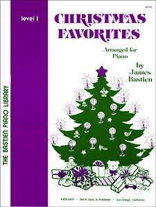 Christmas Favorites, Level 1 - Bastien - Piano - Book