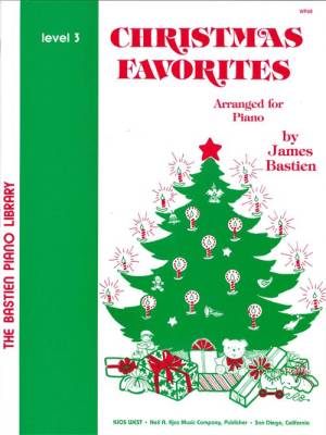 Christmas Favorites, Level 3 - Bastien - Piano - Book