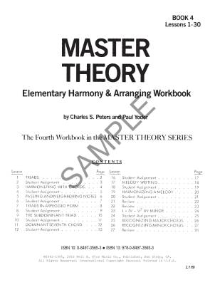 Master Theory, Book 4 - Peters, Yoder - Book