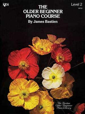 The Older Beginner Piano Course, Level 2 - Bastien - Piano - Book