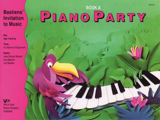 Bastiens\' Invitation to Music: Piano Party,  Book A - Bastien - Piano - Book