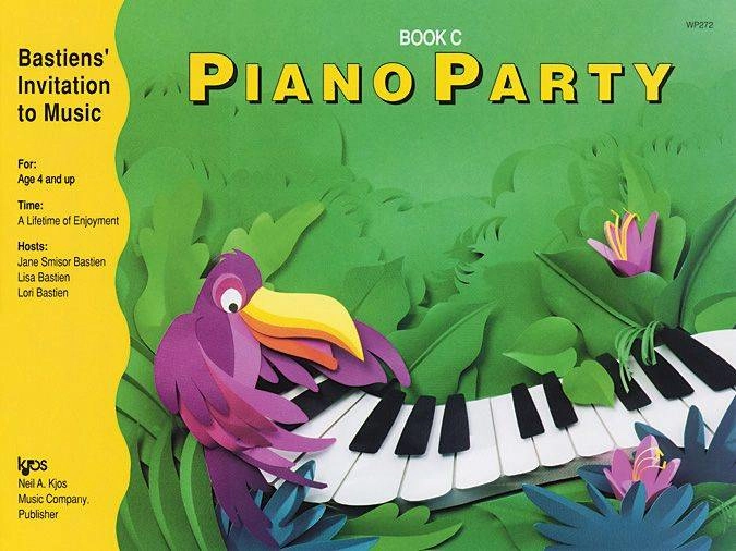 Bastiens\' Invitation to Music: Piano Party, Book C - Bastien - Piano - Book