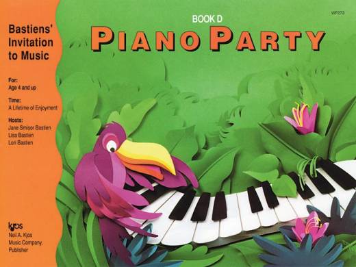 Bastiens\' Invitation to Music: Piano Party, Book D - Bastien - Piano - Book