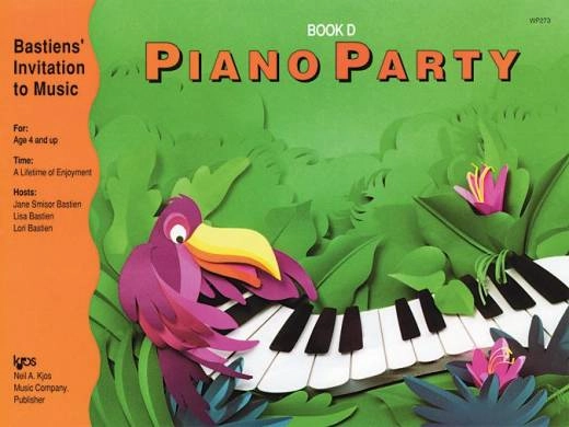 Kjos Music - Bastiens Invitation to Music: Piano Party, Book D - Bastien - Piano - Book