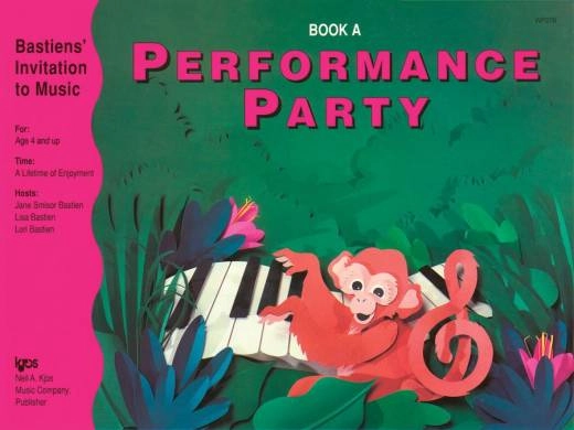 Kjos Music - Bastiens Invitation to Music: Performance Party, Book A - Bastien - Piano - Book