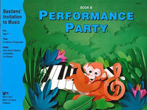 Bastiens\' Invitation to Music: Performance Party, Book B - Bastien - Piano - Book