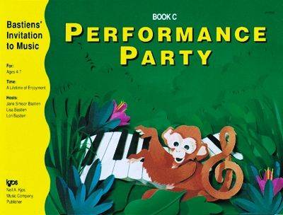 Bastiens\' Invitation to Music: Performance Party, Book C - Bastien - Piano - Book