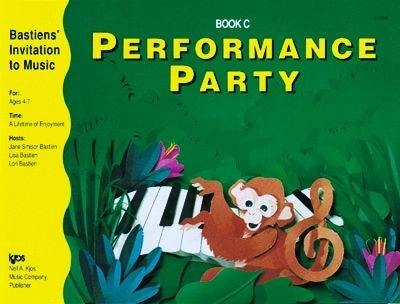 Kjos Music - Bastiens Invitation to Music: Performance Party, Book C - Bastien - Piano - Book