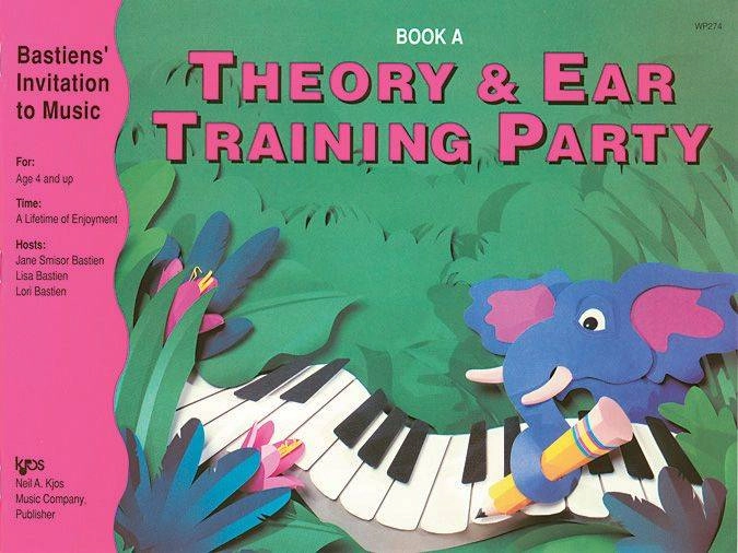 Bastiens\' Invitation to Music: Theory & Ear Training Party, Book A - Bastien - Piano - Book