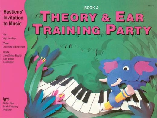 Kjos Music - Bastiens Invitation to Music: Theory & Ear Training Party, Book A - Bastien - Piano - Book