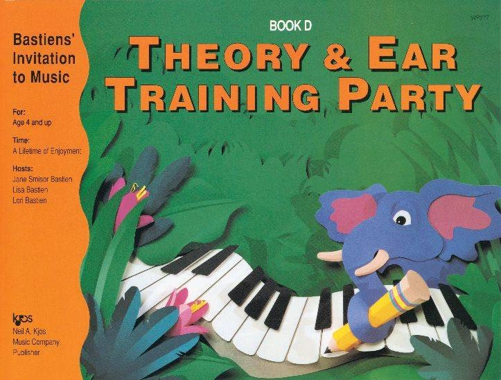 Bastiens\' Invitation to Music: Theory & Ear Training Party, Book D - Bastien - Piano - Book