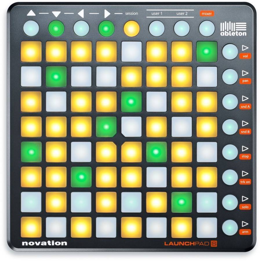 64 Button Grid Music Controller