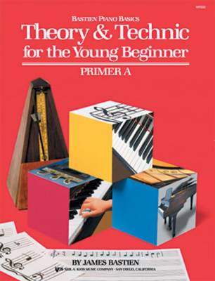 Kjos Music - Bastien Piano Basics: Theory & Technic for the Young Beginner, Primer A - Bastien - Piano - Book