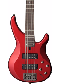 300 Series 5 String Bass Guitar - Candy Apple Red