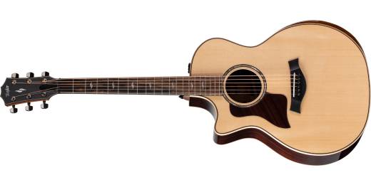 Taylor Guitars - 814ce Grand Auditorium Spruce/Rosewood Acoustic-Electric Guitar w/Armrest, Left Handed