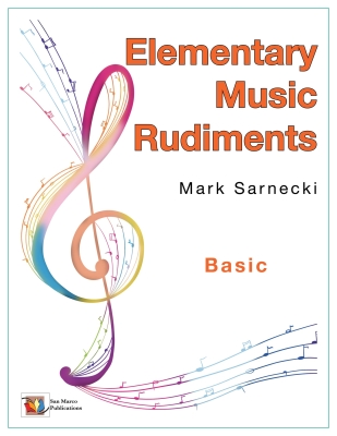 San Marco Publications - Elementary Music Rudiments, Basic - Sarnecki - Book