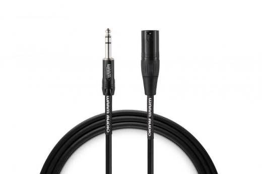 Warm Audio - Pro Series Studio & Live XLRm - TRSm Cable - 6 foot